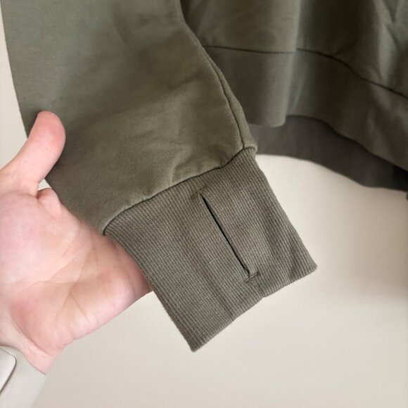 All In Motion Pullover Mock Neck Sweatshirt Green NWT Women’s Size M - Picture 7 of 8